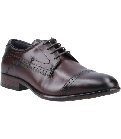 Chaussures oxford en cuir ralph pour hommes châtaigne POD