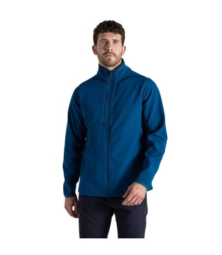 Mens Basecamp Soft Shell Jacket Poseidon Blue Craghoppers Expert
