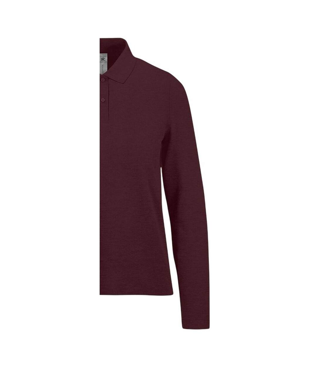 Polo Manches Longues My Polo Femme Café Torréfié B&C-3