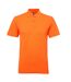 Asquith & Fox Womens/Ladies Short Sleeve Performance Blend Polo Shirt (Neon Orange)