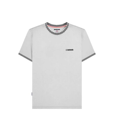 T-shirt Motif/style Deux Tons Homme Blanc Lambretta
