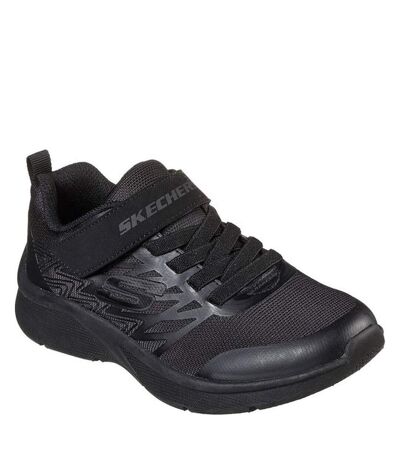 Baskets microspec texlor garçon noir Skechers