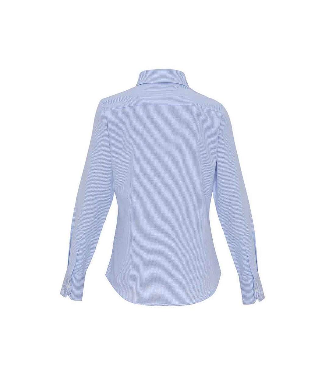 Chemise formelle femme blanc / bleu oxford Premier-2