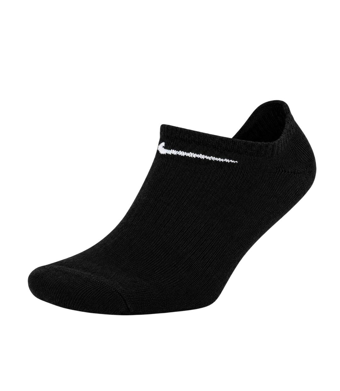 Socquettes Discrètes Adulte Noir Nike-2