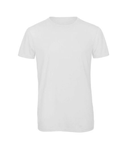 B&C Mens Favourite Short Sleeve Triblend T-Shirt (White) - UTBC3638