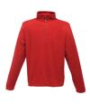 Regatta Mens Micro Zip Neck Fleece Top (Classic Red) - UTRG1580