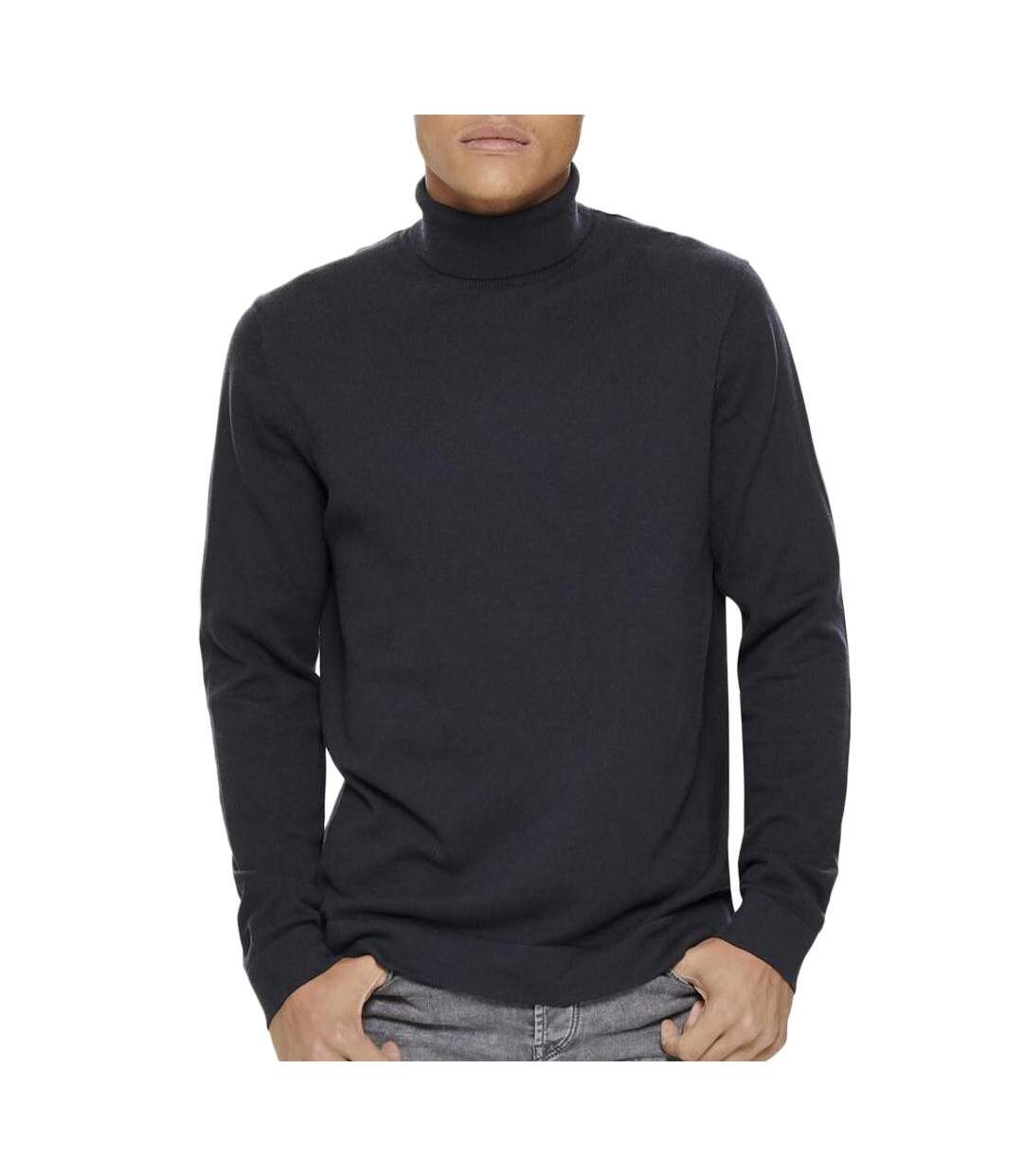 Pull marine homme only & sons roll - l-1