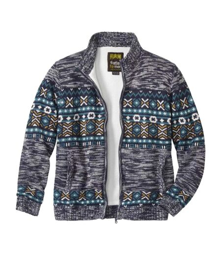 Veste homme bleu chiné Atlas For Men