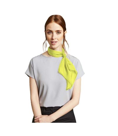 Foulard De Travail Femme Taille Unique Vert Citron Premier