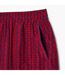 Womens/ladies Geometric Pattern Slim Joggers Red Cobalt Lacoste-2