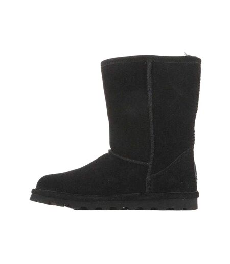 Après-skis Motif/style Court Elle Femme Noir Bearpaw