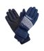 Gants D´hiver Flam Femme Bleu Marine Foncé Hi-Tec-3