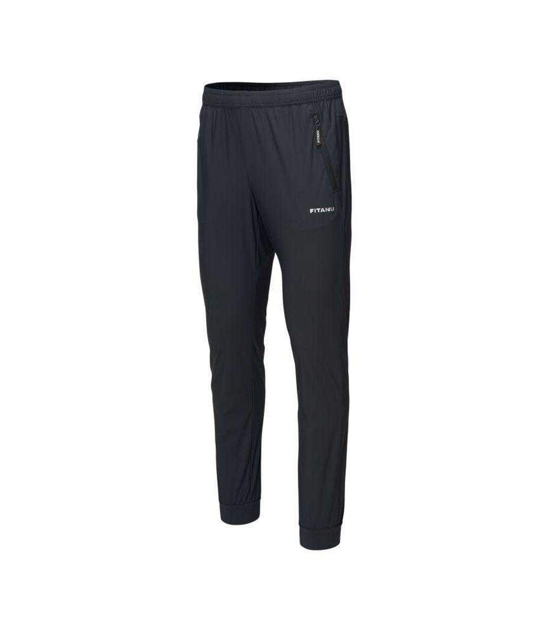 Pantalon De Jogging Piskar Homme Noir Fitanu-3
