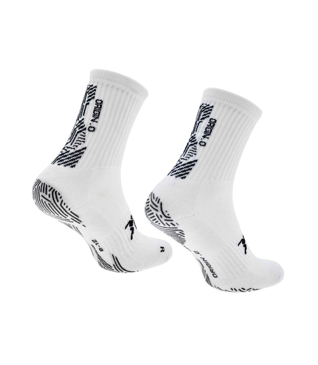 Chaussettes de sport origin.0 adulte blanc / noir Precision-3