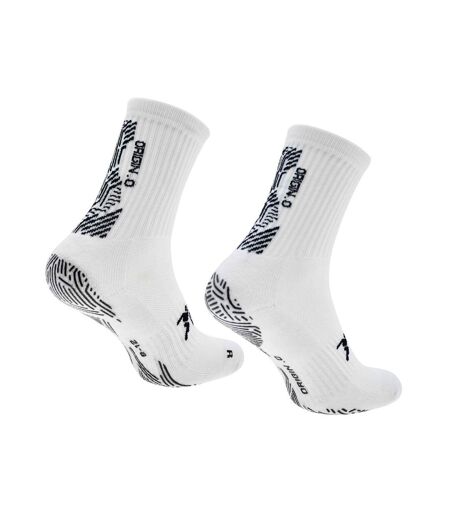 Chaussettes de sport origin.0 adulte blanc / noir Precision