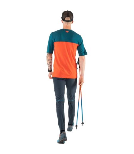 T-shirt Motif/style Blocs De Couleurs Homme Bleu Pâle Dynafit