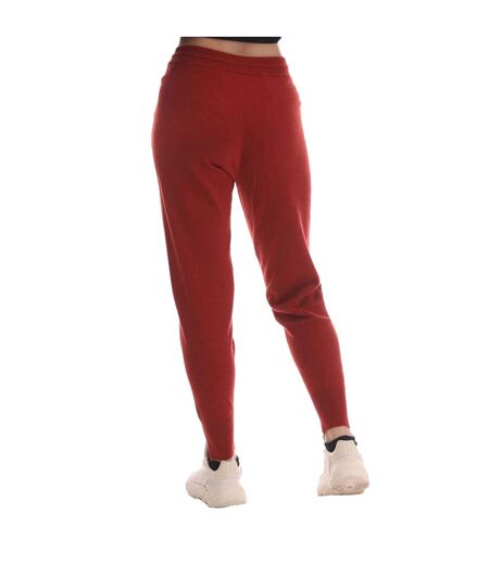 Womens/ladies Fasolda Jogging Bottoms Red Boss