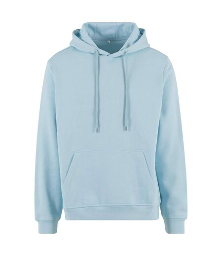 Sweat à capuche basic homme bleu océan Build Your Brand