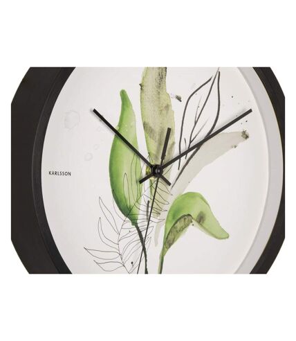 Horloge ronde  Botanical 26 cm Feuilles