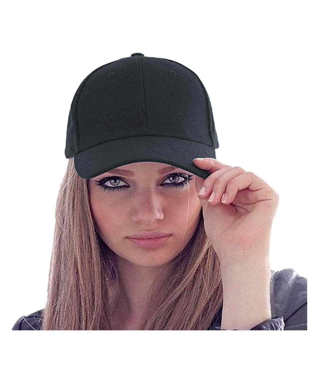 Casquette En Coton Premium Pilot Mixte Noir Atlantis-2