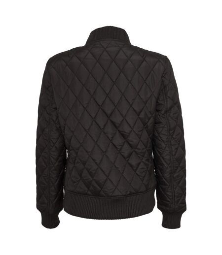 Doudoune Motif/style Losange Femme Noir Urban Classics