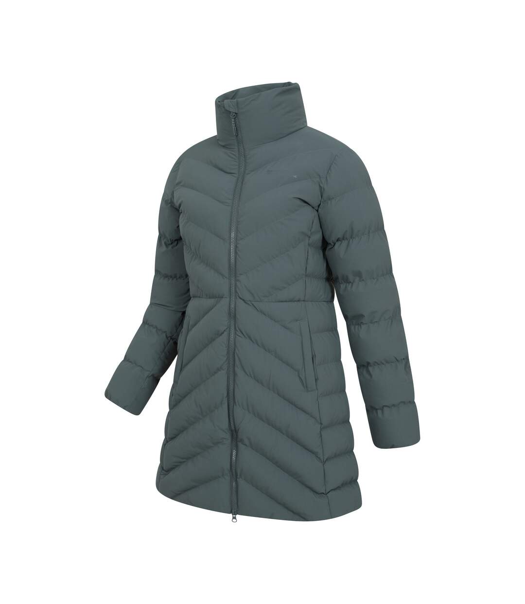 Doudoune Matelassée Anmore Femme Vert Kaki Mountain Warehouse-3