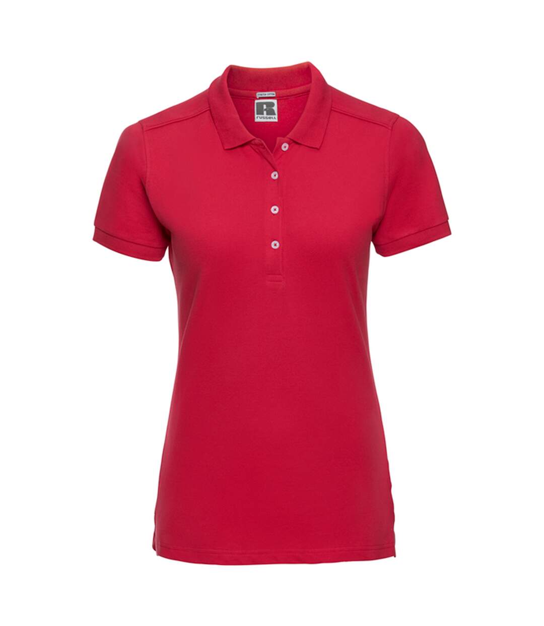 Polo Femme Rouge Classique Russell-1