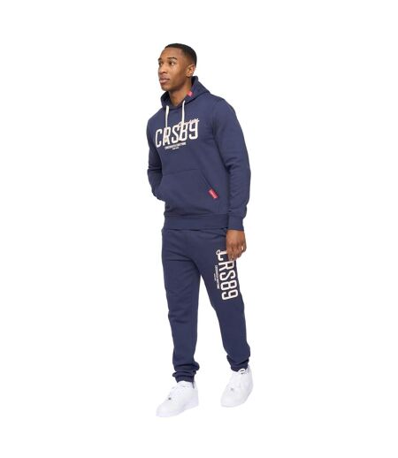 Mens ellsworth jogging bottoms navy Crosshatch