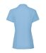 Polo premium femme bleu ciel Fruit of the Loom-2