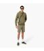Mens Organic Cotton Hoodie Green Lacoste-4