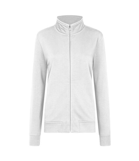 Veste De Survêtement Premium Femme Blanc HRM