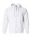 Sweatshirt homme blanc Gildan-1