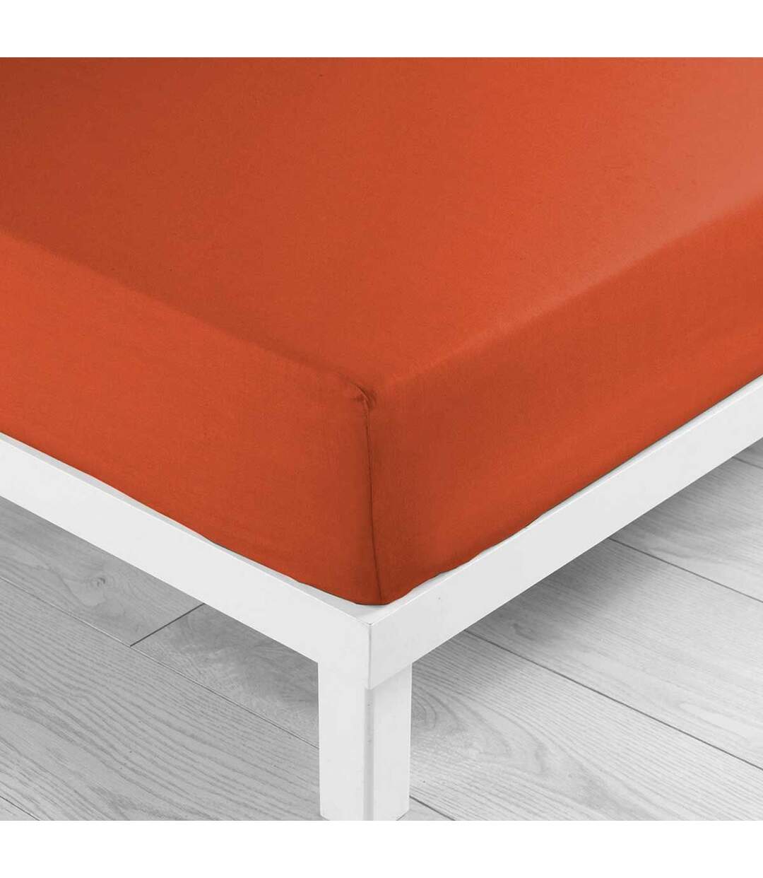 Drap Housse Lina 180x200cm Paprika-2