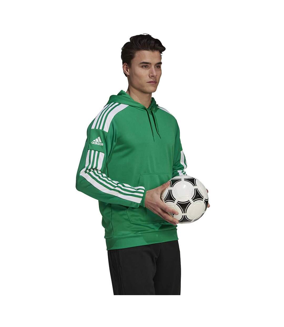 Sweat À Capuche Squadra Homme Vert Adidas-1