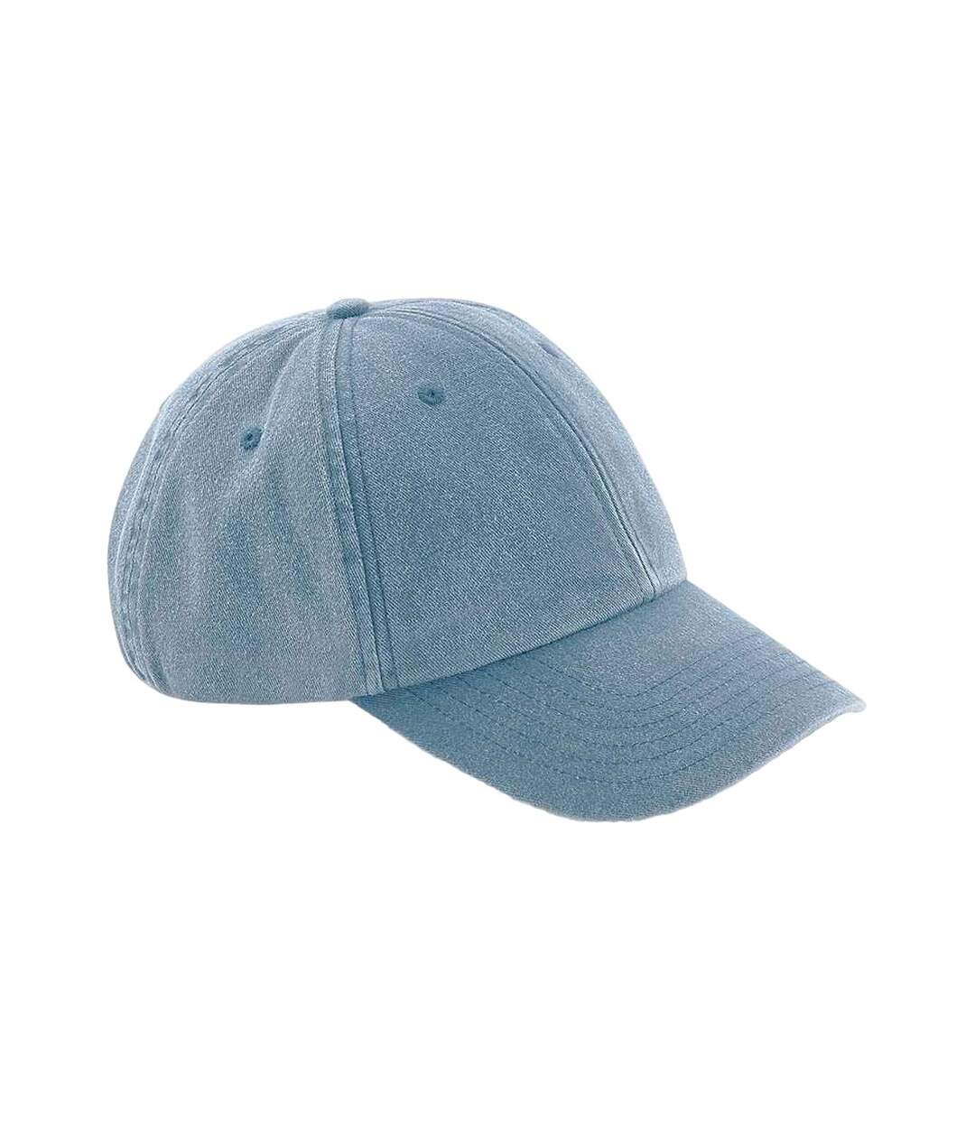 Casquette adulte bleu Beechfield-1