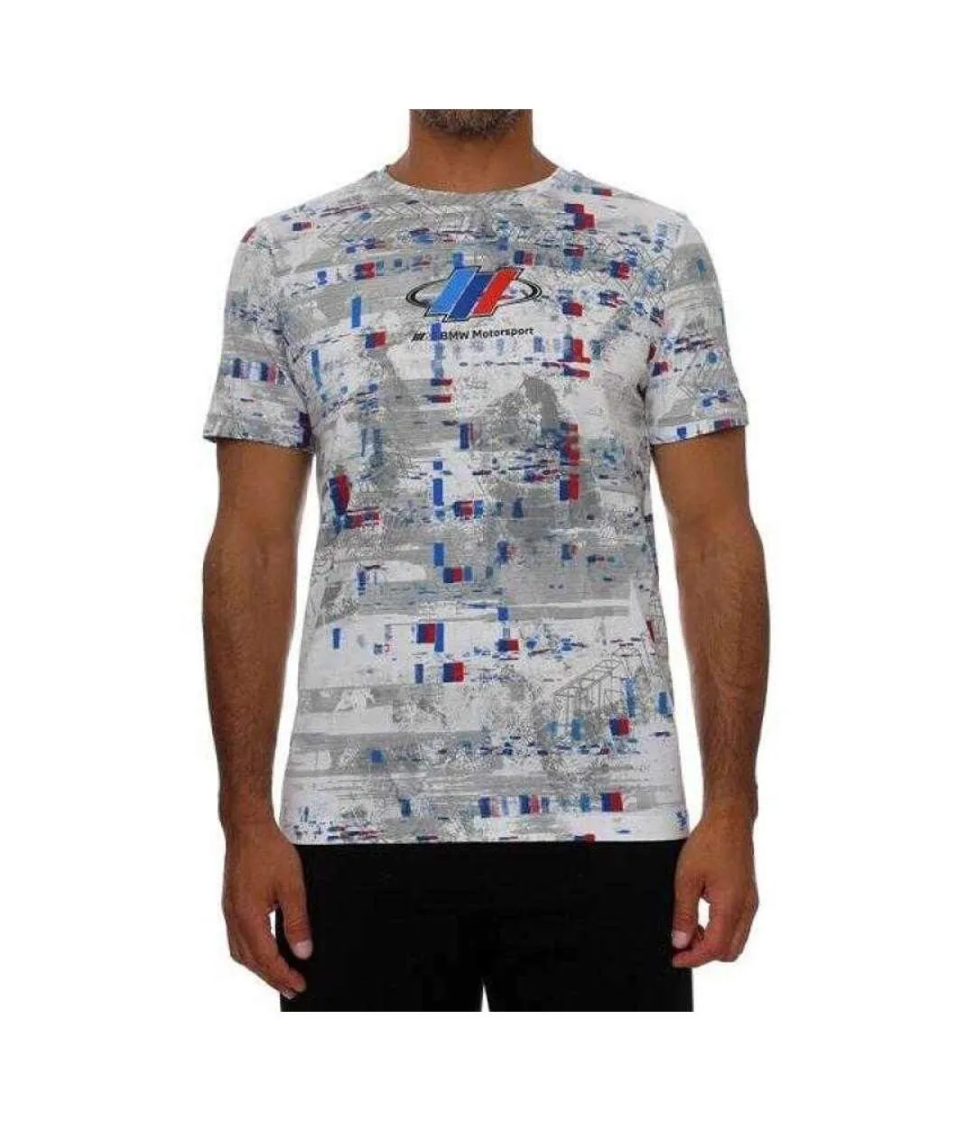 T-shirt Motif/style Bmw Homme Gris Puma-2
