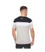 T-shirt Pattermay Homme Noir Crosshatch-3