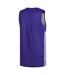 Maillot De Basket Sans Manches Speed Homme Violet Blanc Adidas-3