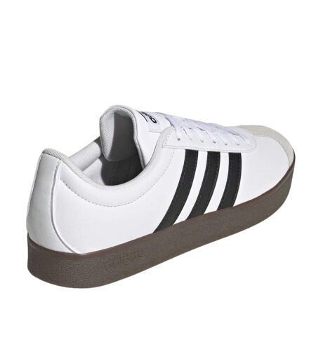 Baskets Motif/style 3 Rayures Femme Blanc Noir Marron Pâle Adidas
