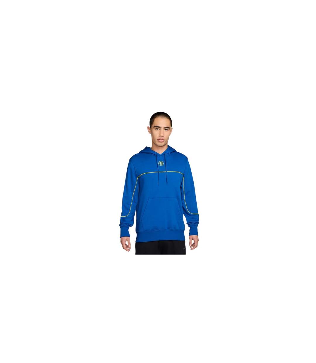 Mens T90 Logo Hoodie Game Royal Nike-1