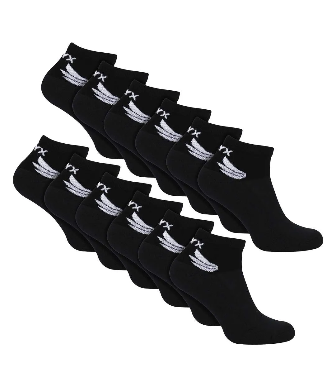 12 Pack Mens Bamboo Ankle Socks | Reinforced Heel & Toe Soft Breathable Socks-1