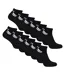 12 Pack Mens Bamboo Ankle Socks | Reinforced Heel & Toe Soft Breathable Socks-1