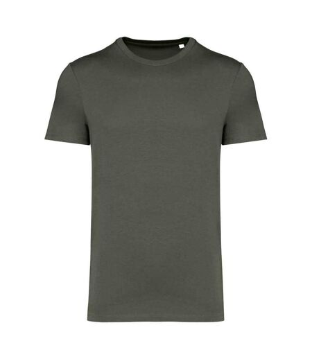 Unisex Adult Heavyweight Slim T-shirt Organic Khaki Native Spirit