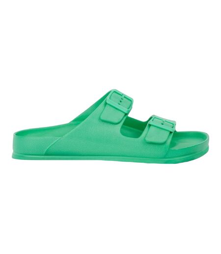 Womens/ladies Brooklyn Dual Straps Sandals Island Green Regatta