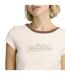 T-shirt Motif/style Contour Du Logo Femme Beige Foncé Adidas-4
