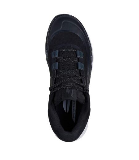 Baskets Motif/style Logo Resagrip Homme Noir Blanc Skechers