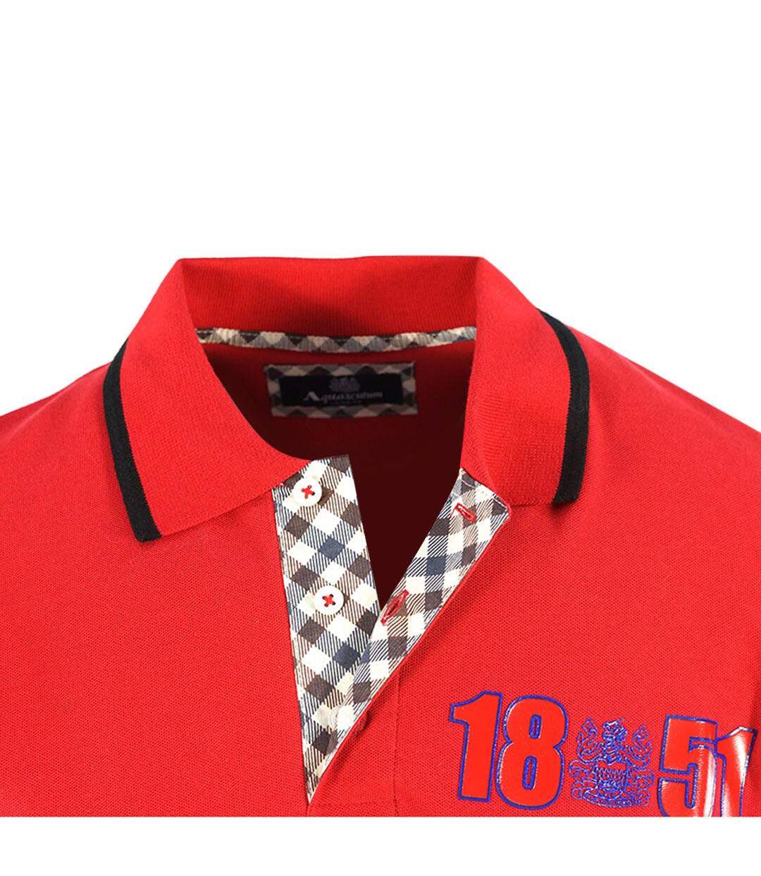Polo London Homme Rouge Aquascutum-3