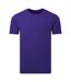 Anthem Unisex Adult Natural Midweight T-Shirt (Purple)