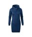 Robe À Capuche Snap Femme Bleu Foncé Malfini-1