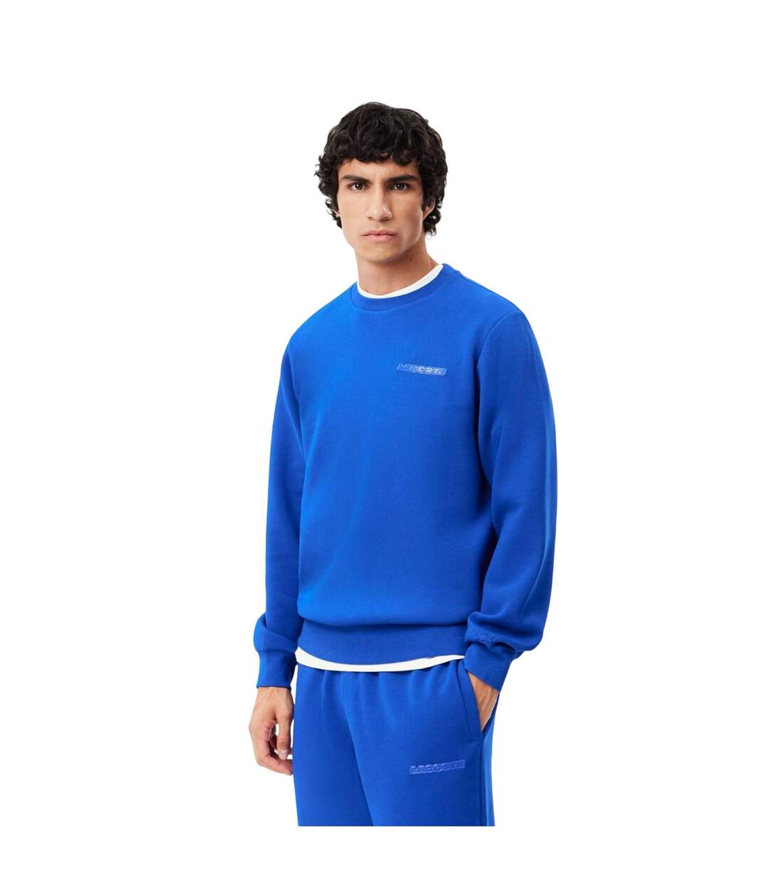 Sweat Accent Homme Bleu Lacoste-1